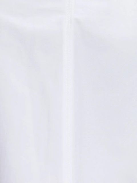 Jacquemus panelled flared midi skirt - White