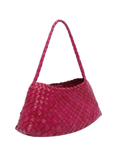 DRAGON DIFFUSION handwoven rosanna shoulder bag - Pink - zdjęcie produktu nr 1