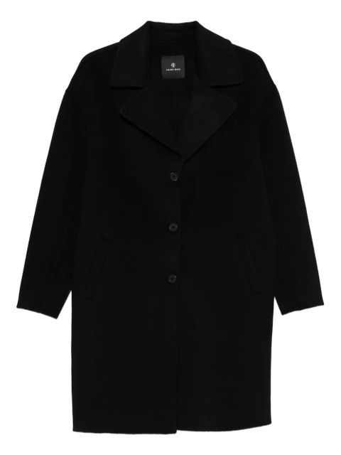 ANINE BING button-front coat - Black - zdjęcie produktu nr 1