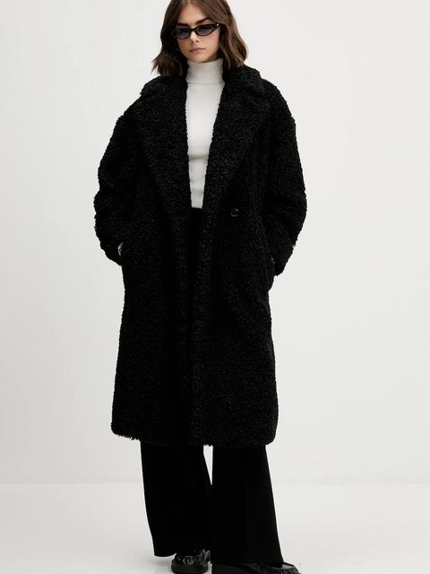 HUGO płaszcz kolor czarny 50547610