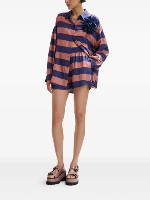 Essentiel Antwerp striped-pattern shirt - Blue - zdjęcie produktu nr 2