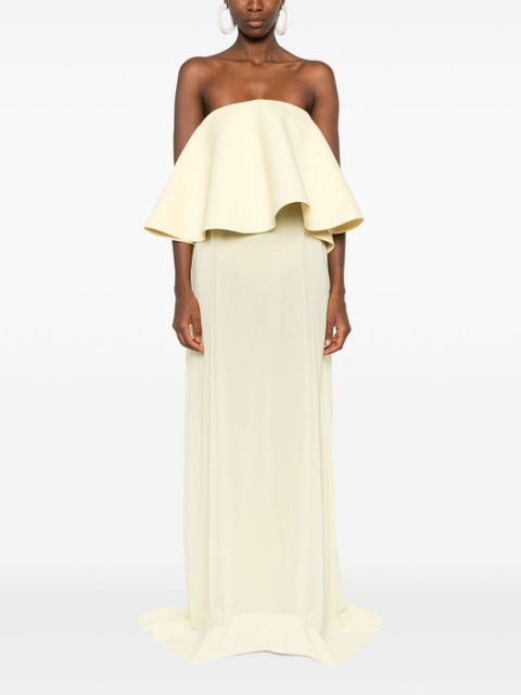 Jacquemus La Robe Vela maxi dress - Yellow