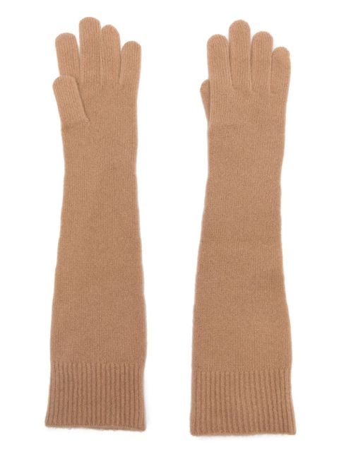 TOTEME ribbed gloves - Neutrals - zdjęcie produktu nr 1