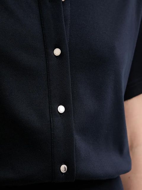 Morgan sukienka RINOL kolor granatowy mini rozkloszowana RINOL