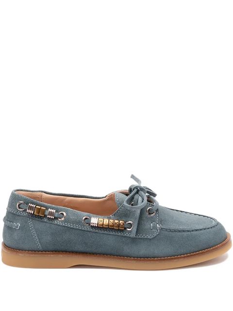 PINKO lace-up fastening loafers - Blue - zdjęcie produktu nr 1