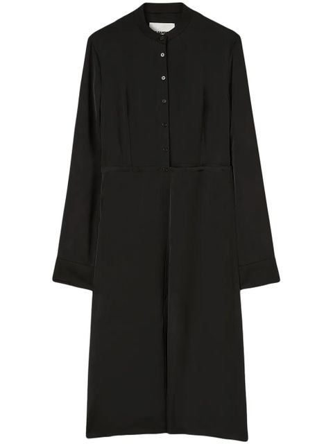 Jil Sander buttoned-up shirt dress - Black - zdjęcie produktu nr 1