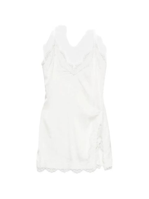 Oséree lace-trim slip mini dress - White - zdjęcie produktu nr 1