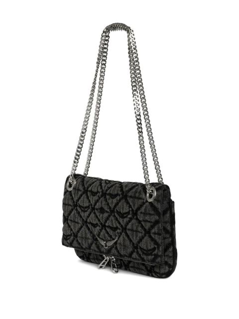 Zadig&Voltaire quilted chain-strap crossbody bag - Black
