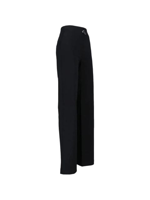 Diesel logo-detail straight trousers - Black