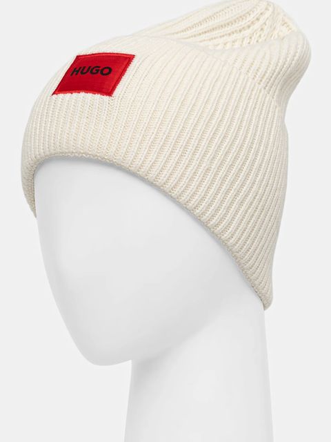 HUGO czapka wełniana Saffa_hat - zdjęcie produktu nr 1