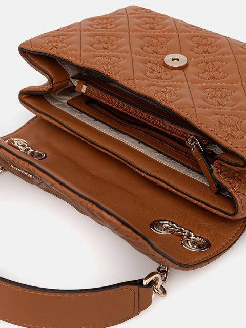 Guess torebka ADELASIA kolor brązowy HWQL96 58210