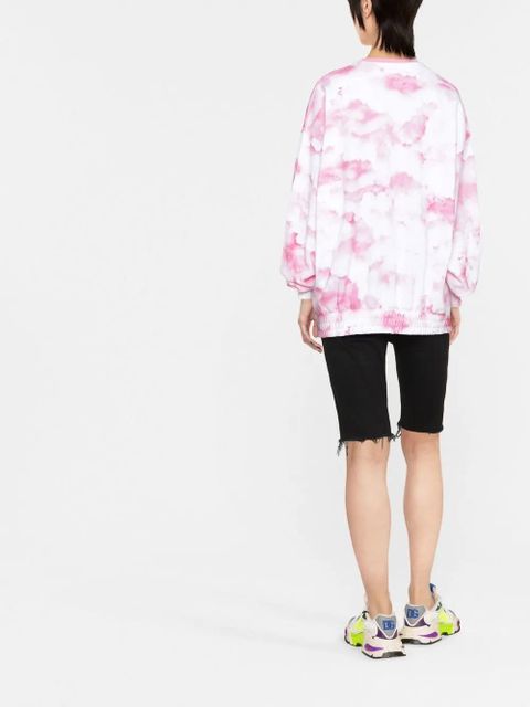 ROTATE BIRGER CHRISTENSEN Sunday tie-dye sweatshirt - Pink - zdjęcie produktu nr 2