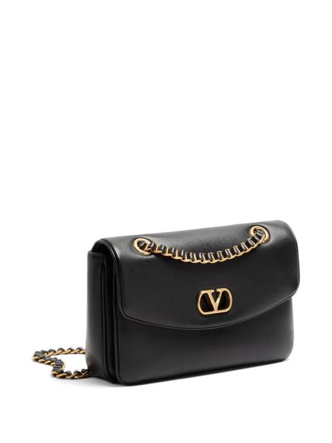 Valentino Garavani Djuna medium chain bag in nappa leather - Black