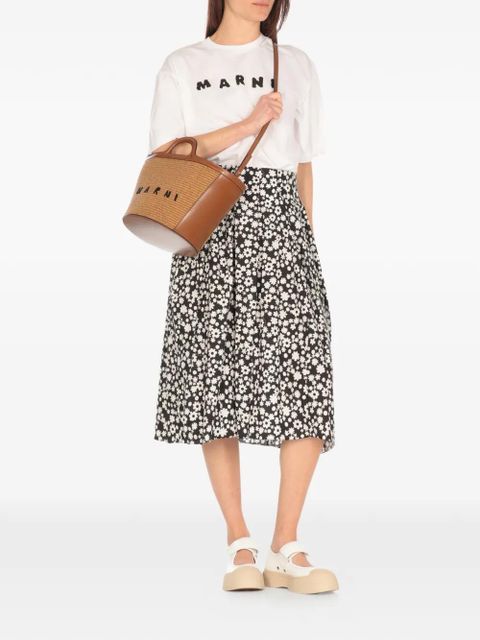 Marni small Tropicalia tote bag - Neutrals