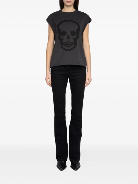 Zadig&Voltaire Cloe skull tank top - Grey - zdjęcie produktu nr 2