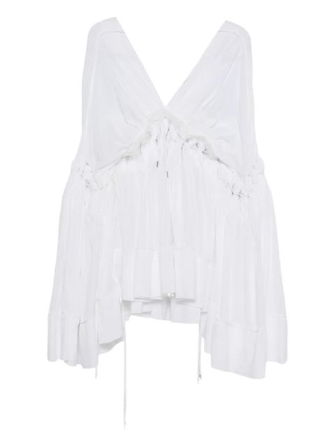 Christopher Esber cotton-blend dress - White - zdjęcie produktu nr 1