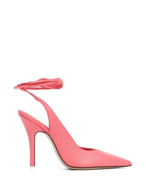 The Attico ankle tie leather pumps - Pink - zdjęcie produktu nr 1