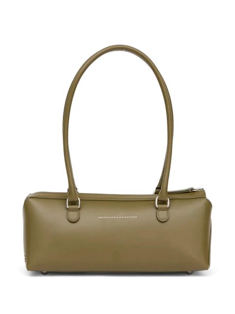 MM6 Maison Margiela mini Bauletto J leather shoulder bag - Green