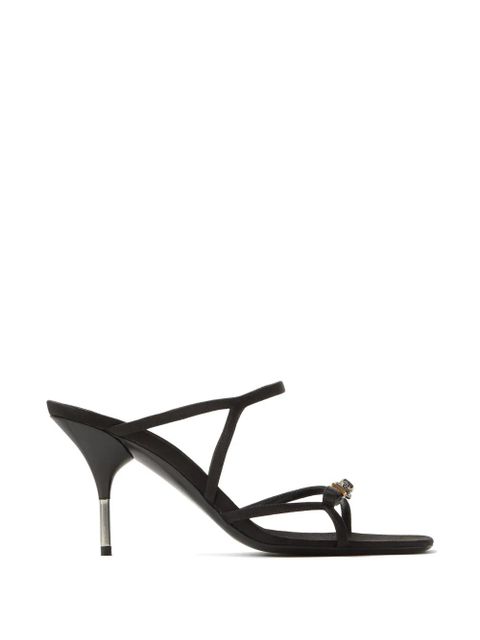 Versace hardware strap mules - Black - zdjęcie produktu nr 1