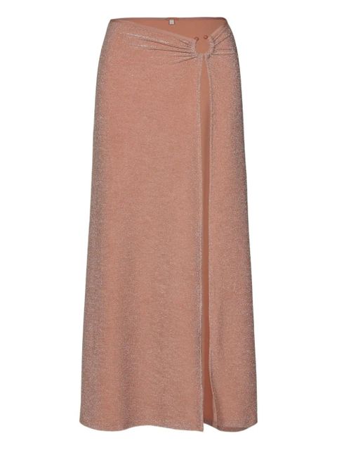 Johanna Ortiz Nuevo Destino slit long skirt - Pink - zdjęcie produktu nr 1