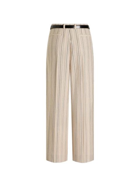 Dolce & Gabbana regimental pinstripe trousers - Neutrals - zdjęcie produktu nr 2