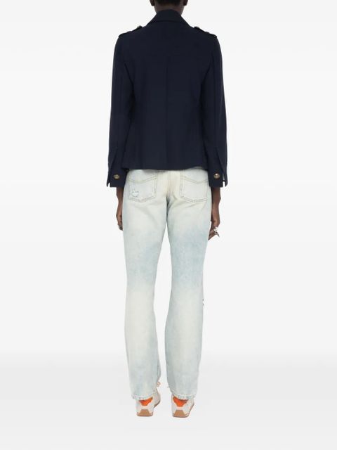 Zadig&Voltaire Veraman buttoned jacket - Blue