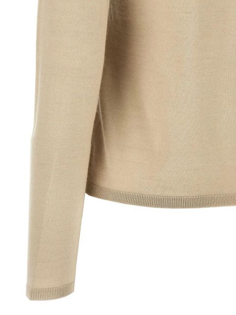 Max Mara high-neck cashmere sweater - Neutrals - zdjęcie produktu nr 2
