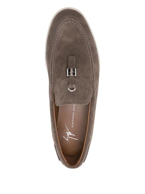 Giuseppe Zanotti The Maui tassel suede loafers - Brown