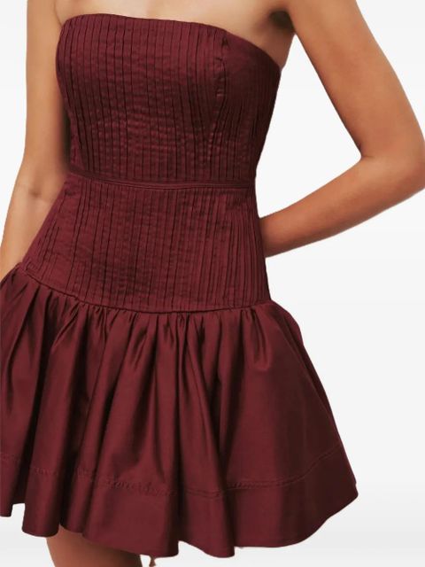 Aje Vacation strapless mini dress - Red - zdjęcie produktu nr 2