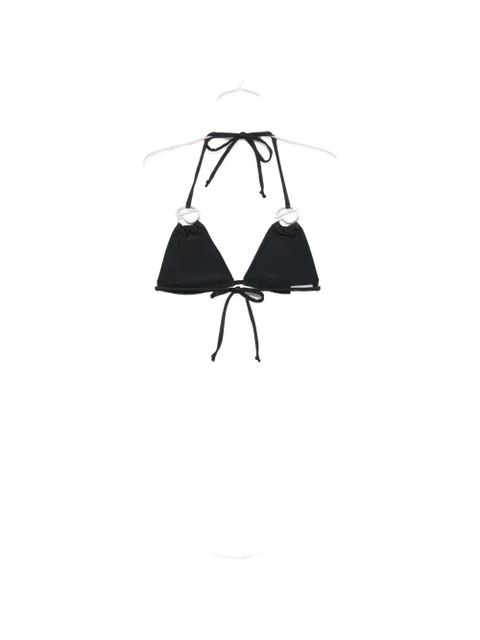 Coperni logo-appliqué bikini top - Black