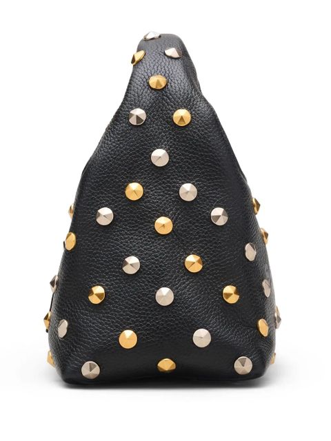 Marc Jacobs The Glam Studs Leather Mini Sack bag - Black