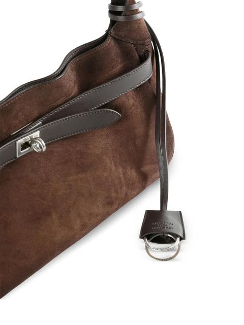 Balenciaga small Bel Air shoulder bag - Brown