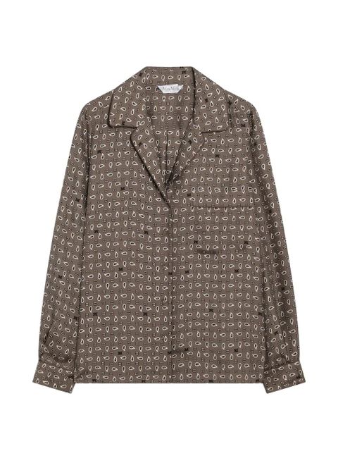 Max Mara Disco shirt - Brown - zdjęcie produktu nr 1