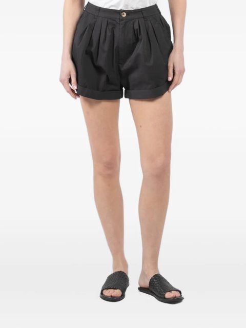 DÔEN Paige poplin shorts - Black - zdjęcie produktu nr 1