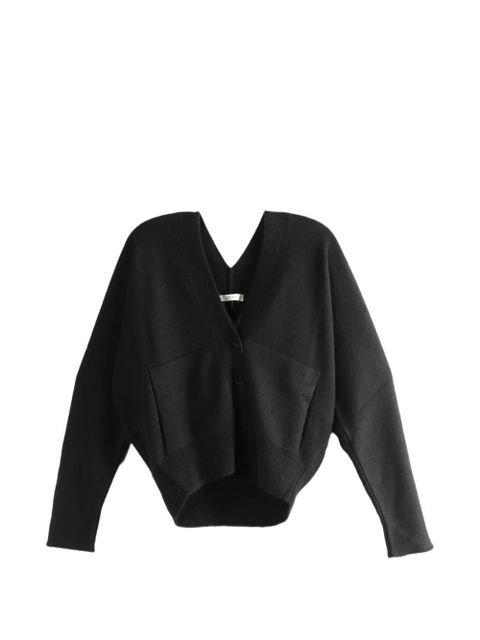 The Row pocket V-neck cardigan - Black - zdjęcie produktu nr 1
