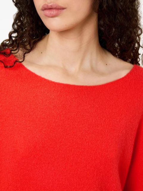 American Vintage Damsville boat neck sweater - Red