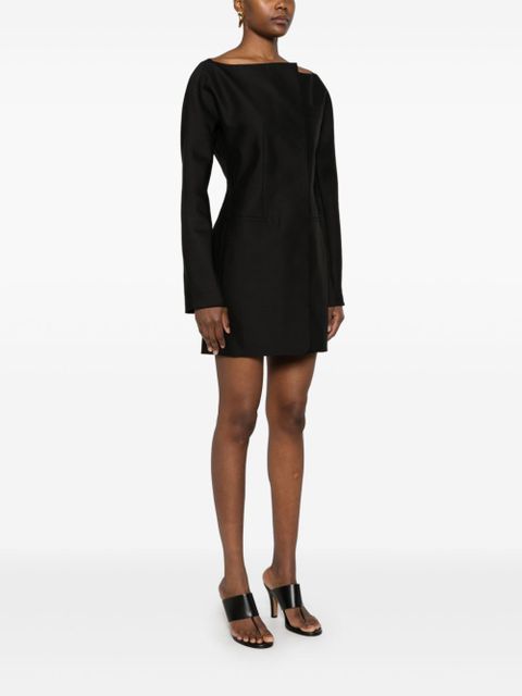 Jacquemus The Spalla mini dress - Black