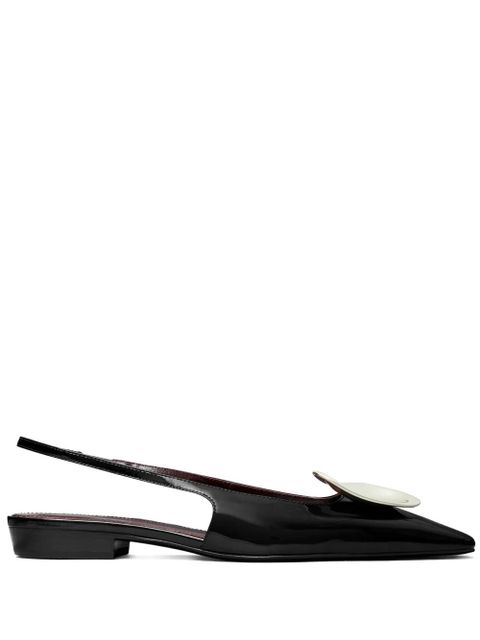 Tory Burch Patos slingback pumps - Black - zdjęcie produktu nr 1