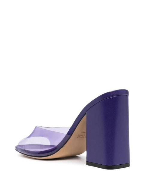 Paris Texas Anja 110mm sandals - Purple