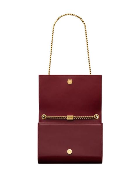 Saint Laurent small Kate leather bag - Red