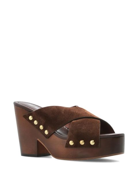 Paris Texas studded crossover sandals - Brown - zdjęcie produktu nr 2