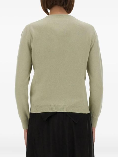 Maison Margiela crew-neck sweater - Green