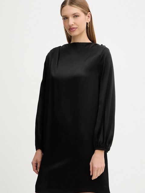 Weekend Max Mara sukienka CABINA kolor czarny mini prosta 2525226043600 - zdjęcie produktu nr 1