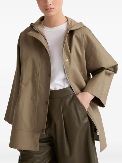 Yves Salomon double-sided cotton cape - Brown - zdjęcie produktu nr 2