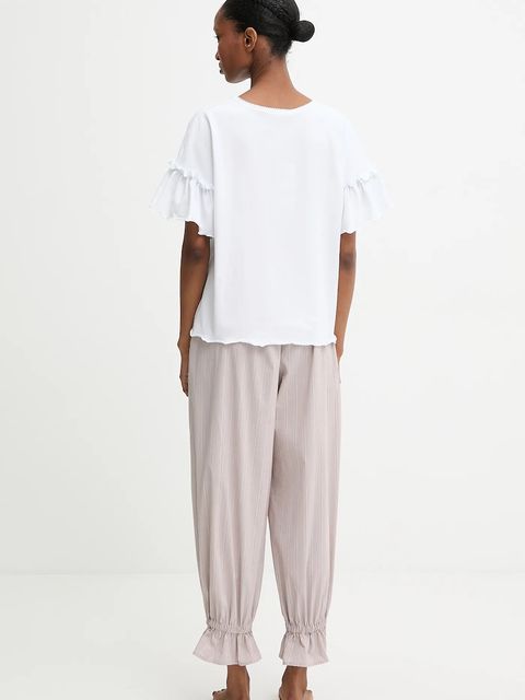 Answear.LAB piżama damska kolor beżowy