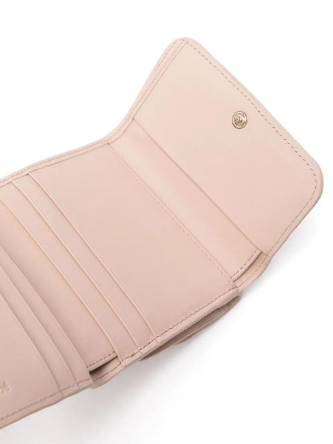 Chloé small Sense leather wallet - Pink