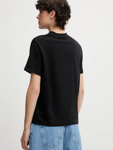 Calvin Klein Jeans t-shirt bawełniany damski kolor czarny LV047C912G - zdjęcie produktu nr 2