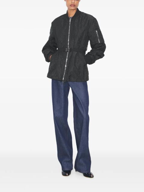 Tory Burch T-monogram zip jacket - Black - zdjęcie produktu nr 2