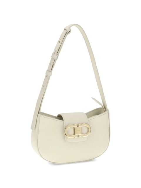 Ferragamo Double Gancini shoulder bag - Neutrals