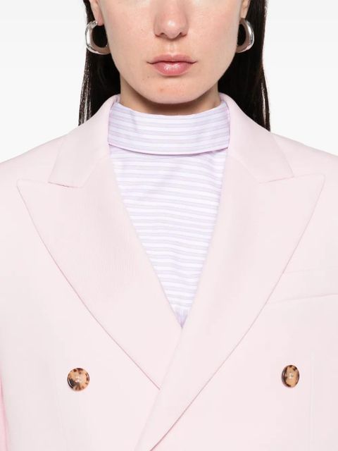 WARDROBE.NYC double-breasted blazer - Pink